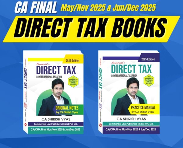 CA Final Direct Tax By CA Shirish Vyas May 25 Exam