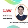 CA Inter Law Regular By CA Shubham Singhal May 25 Exam