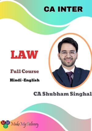 CA Inter Law Regular By CA Shubham Singhal May 25 Exam