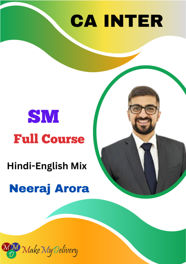 CA Inter Strategic Management (SM) Full Course By Neeraj Arora