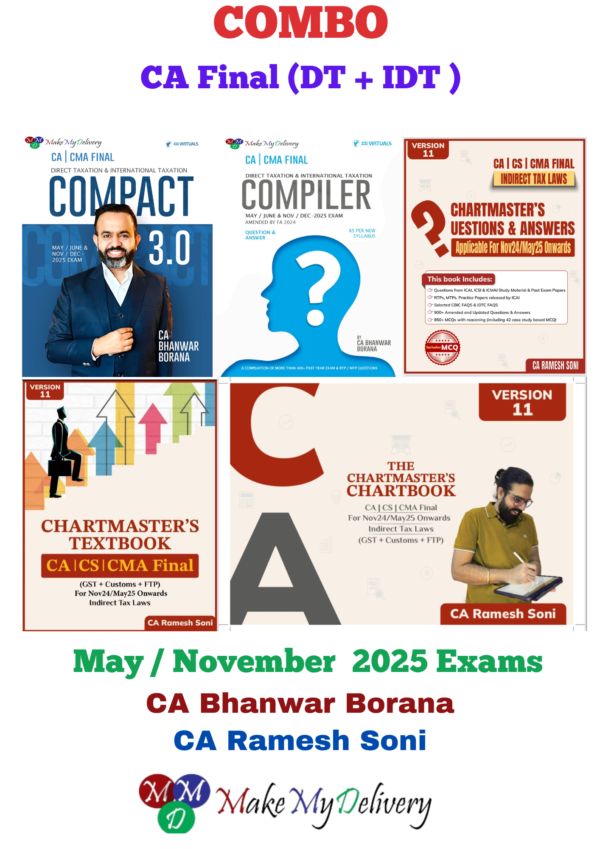 CA Final DT & IDT Bhanwar Borana and Ramesh Soni May 25