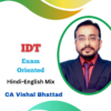 Video Lecture CA Final IDT Exam Oriented Regular By CA Vishal Bhattad