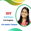 CA Final Indirect Tax (IDT) In English By CA Arpita S. Tulsyan