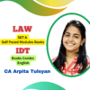 CA Final Law and Indirect Tax (IDT) Books By CA Arpita Tulsyan