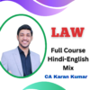 CA Inter Law Full Course By CA Karan Kumar May 25 Exam