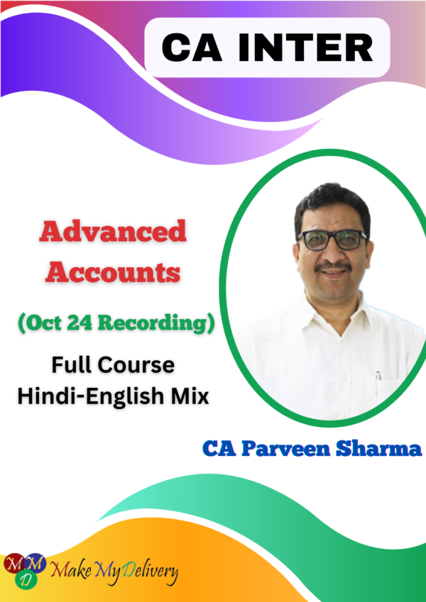 Video Lectures CA Inter Accounting New Syllabus By CA Parveen Sharma