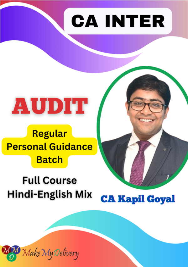 Video Lecture CA Inter Audit Regular Full Course CA Kapil Goyal