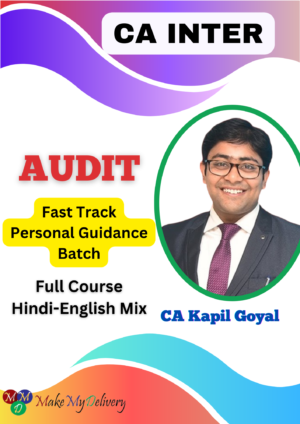 Video Lecture CA Inter Audit Fast Track Full Course By Kapil Goyal