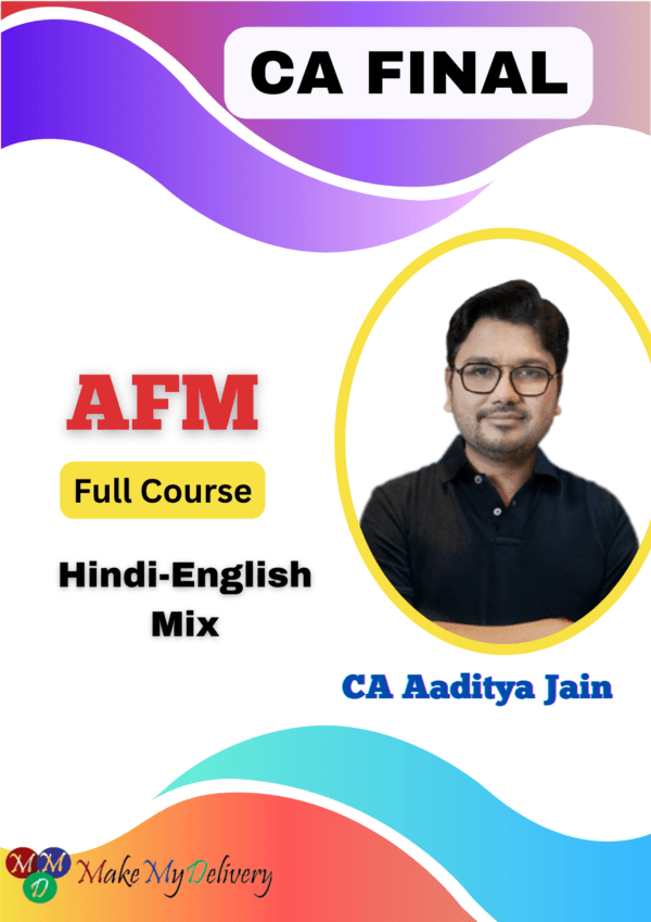 CA Final AFM Full Course New Scheme By CA Aaditya Jain May 25