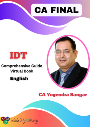 CA Final Indirect Tax Laws Main Book Yogendra Bangar May 25