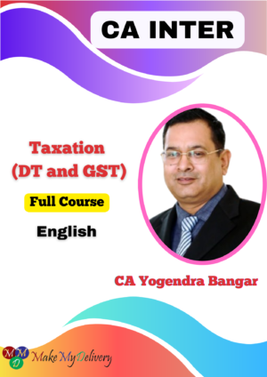 CA Inter Taxation  By CA Yogendra Bangar May 25 Exam