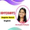 CA Final Indirect Tax (IDT) By CA Arpita Tulsyan