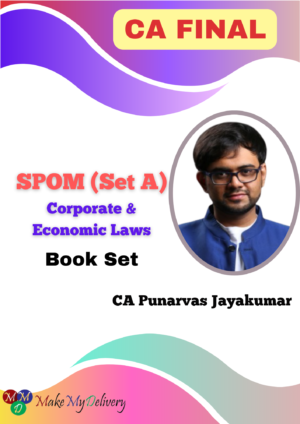 CA Final SPOM (Set A) Laws Book Set CA Punarvas Jayakumar