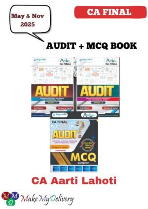 CA Final Audit Book and MCQ By Aarti Lahoti May 25 Exam