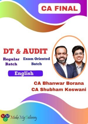 CA Final DT & Audit Shubham Keswani May 25 Exam