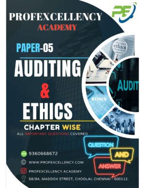 CA Inter Audit Question Bank By Profexcellency Academy May 25