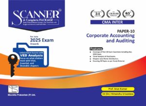 Scanner CMA Inter Corporate Accounting and Auditing