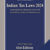 Indian Tax Laws 2024 By A N Aiyar’s Edition 2024