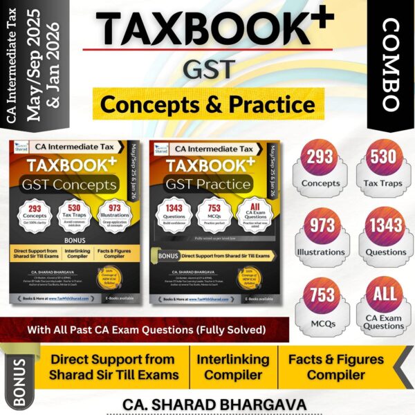 Tax book (GST Concepts & Practice By CA Sharad Bhargava