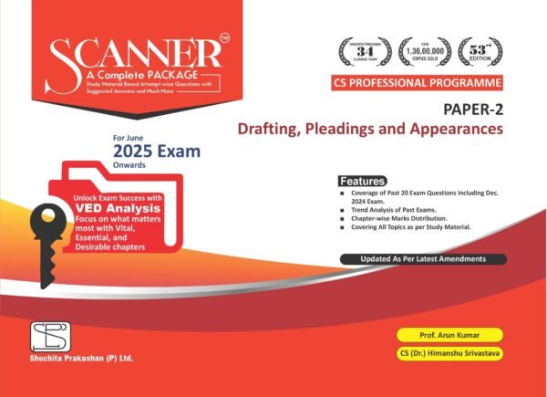 CS Final Scanner Drafting Pleadings and Appearances Arun Kumar