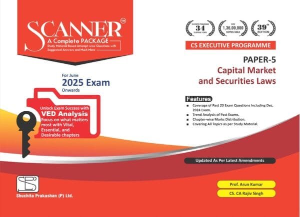 Solved Scanner Capital Market and Securities Laws Arun Kumar