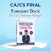 CA Final IDT Summary Book Yashvant Mangal May 25