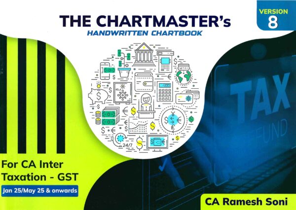 CA Inter Indirect Tax Law Chartbook By CA Ramesh Soni