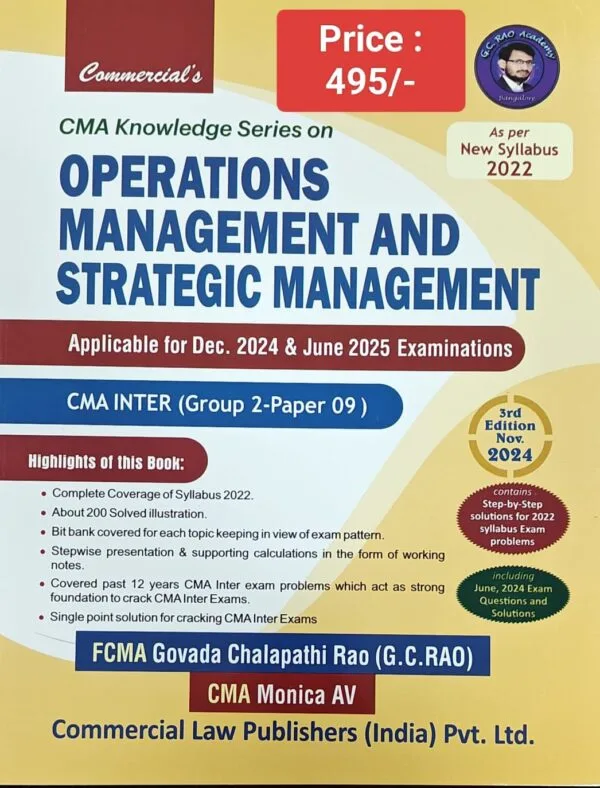 CMA Inter Operations Management & Strategic Management