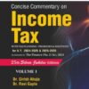 Concise Commentary on Income Tax Girish Ahuja Edition Nov 24