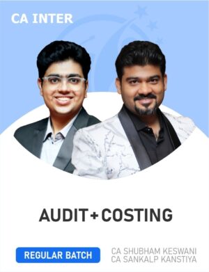 CA Inter Audit & Cost By CA Sankalp Kanstiya & Shubham Keswani