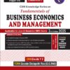 CMA Foundation Business Economics Management By G.C. Rao