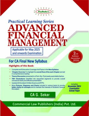 CA Final Advanced Financial Management By G. Sekar May 25