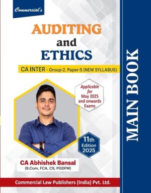 CA Inter Audit Main Book CA Abhishek Bansal May 25 Exam