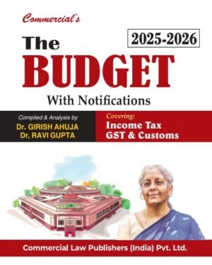 The Budget With Notifications 2025-2026 By Girish Ahuja