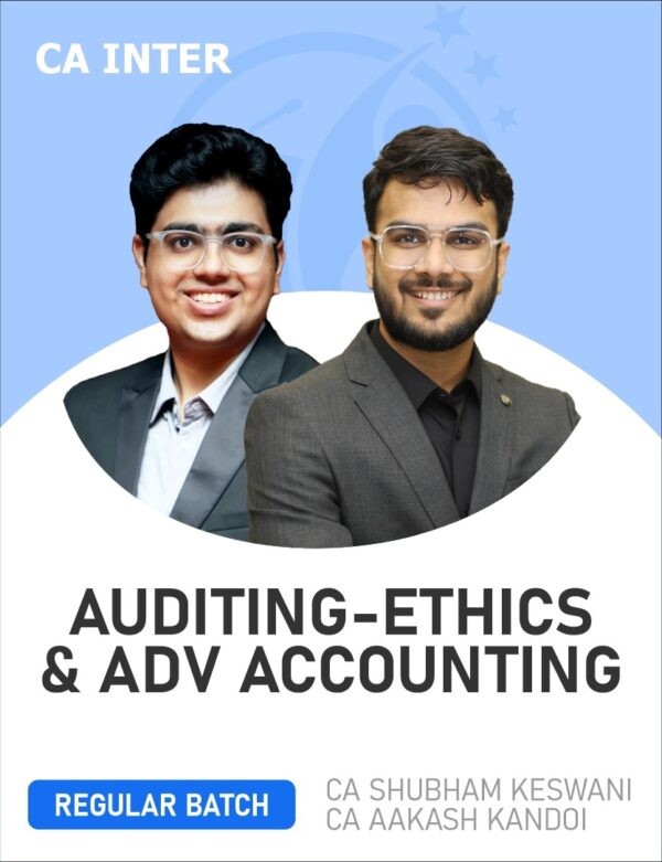 CA Inter Audit & Adv Accounts By CA Aakash Kandoi