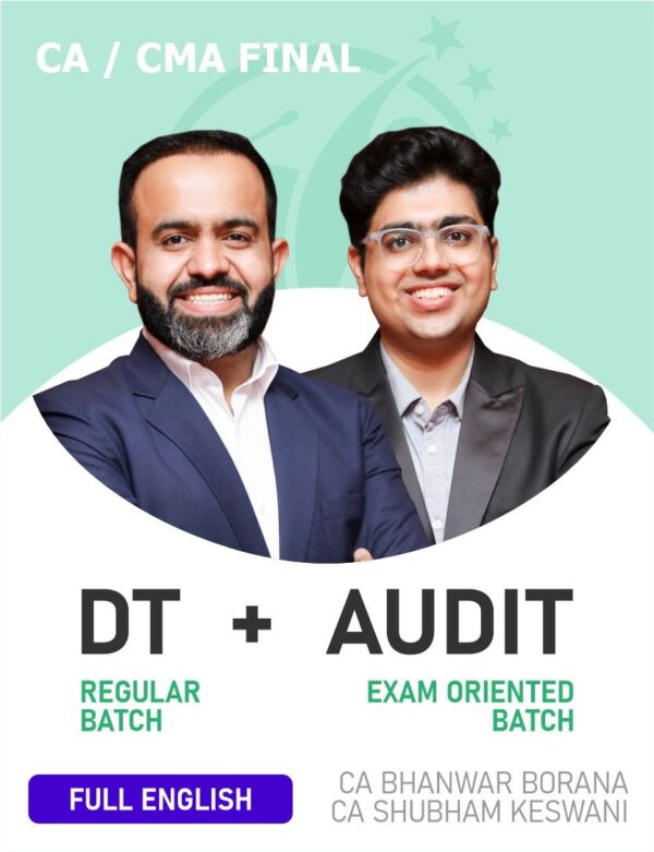 CA Final DT & Audit Shubham Keswani May 25 Exam