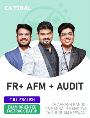 CA Final FR, Audit & AFM FULL ENGLISH By CA Aakash Kandoi