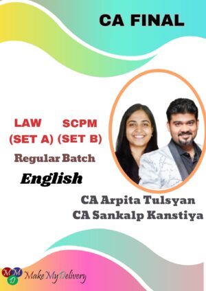 CA Final SPOM SET A Set B CA Sankalp Kanstiya Arpita Tulsyan