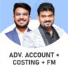 CA Inter Adv Accounting & Costing & FM By CA Sankalp Kanstiya