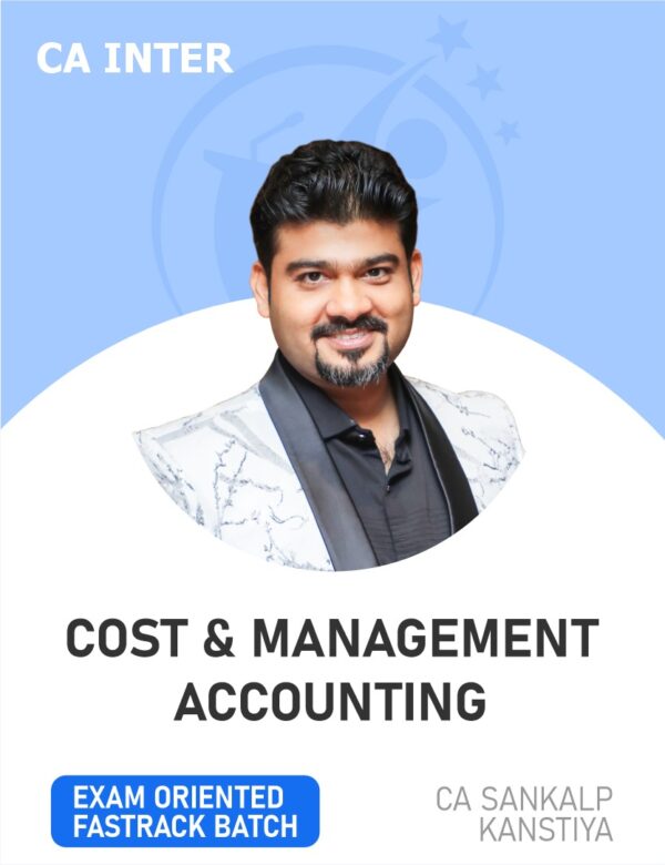 CA Inter Cost And Management Accounting May 25 Exam