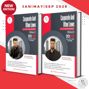 CA Inter Corporate & Other Laws New Syllabus By CA Harsh Gupta