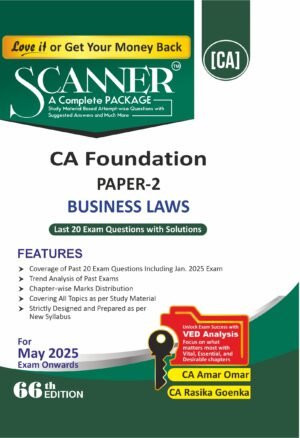 Shuchita Scanner CA Foundation Business Laws May 25 Exam