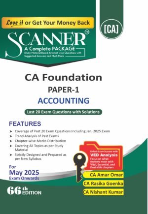 Shuchita CA Foundation Scanner Accounting May 25 Exam