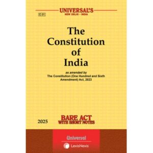 Universal Constitution of India Bare Act Edition 2025