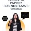 CA Foundation Business Laws Work Book By CA Anny Middha