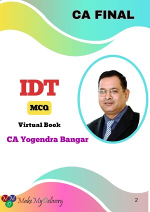 CA Final Indirect Tax MCQs (E-Book ) Yogendra Bangar May 25