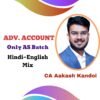 CA Inter Adv Accounts Only AS CA Aakash Kandoi May 2025