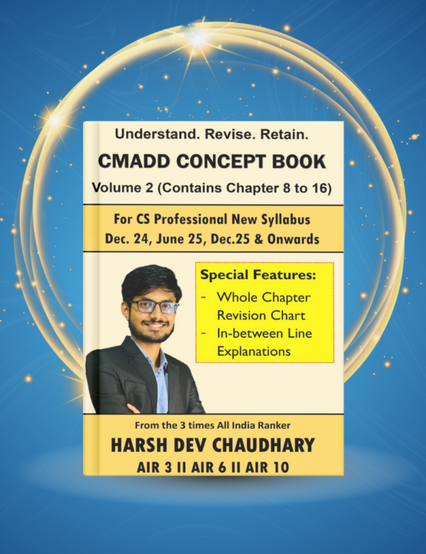 CS Final CMADD Concept Book Volume 2 Harsh Dev Chaudhary