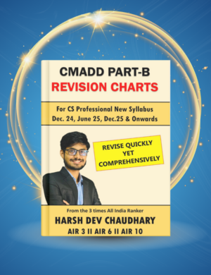 CS Final CMADD Part-B Revision Charts Harsh Dev Chaudhary