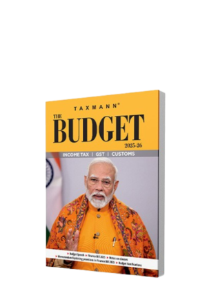 Taxmann The Budget (Income-tax GST Customs) 2025-26